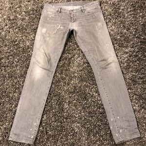 Dsquared2 Men's Slim Jeans - Light Grey